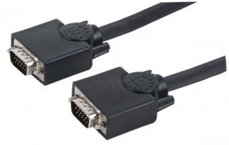 Manhattan Black 20m SVGA Monitor Cable