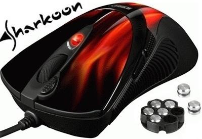 Sharkoon FireGlider Gaming Laser Mouse inc 1 Sharkoon FireGlider Gaming Laser Mouse