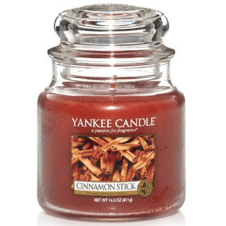 Yankee Candle Cinnamon Stick Medium Jar Retail Box No