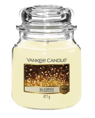 Yankee Candle All Is Bright Medium Jar