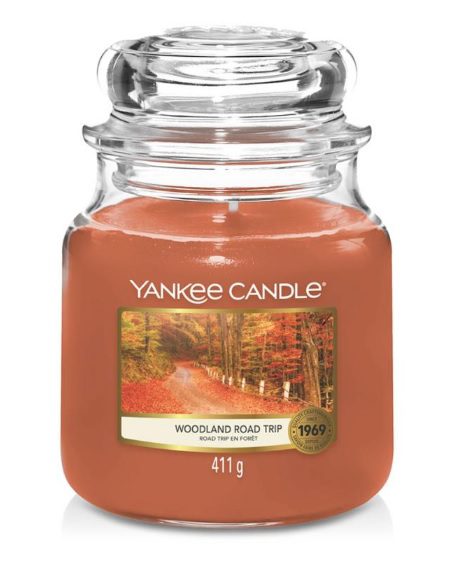 Yankee Candle Woodland Road Trip Medium Jar 1 Yankee Candle Woodlands Road Medium Jar Retail Box No