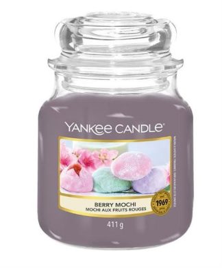 Yankee Candle Berry Mochi Medium Jar Retail Box No warranty