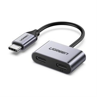 Ugreen 2-in-1 USB Type-C To Headphone and Charger Adapter