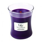 Woodwick Spiced Blackberry Candle Medium jar Retail Box No warranty