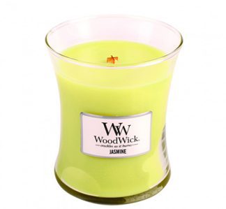 Woodwick Jasmine Medium Jar Retail Box No warranty