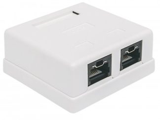 Intellinet Locking Cat6 UTP Mount Box