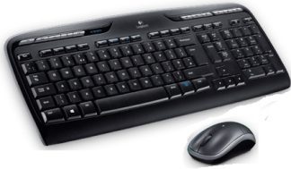 Logitech Black MK330 Cordless Keyboard & Mouse Combo