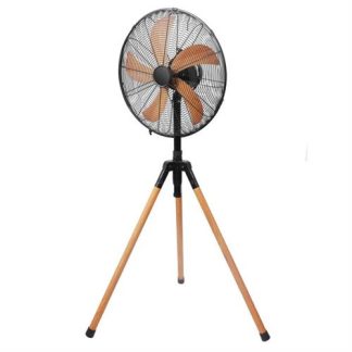 Alva Air 40cm Wooden Finish Tripod Fan 50w