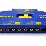 Geeko 4 Port RCA AV Switch