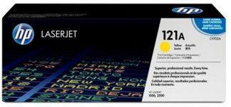 HP 121A Yellow Original LaserJet Toner Cartridge