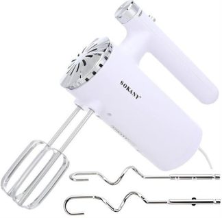 Sokany Electric Hand Mixer and Blender White