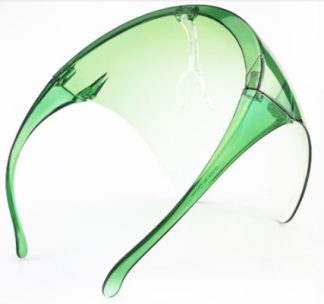 Casey Protective Faceshield Glasses Mask - Green