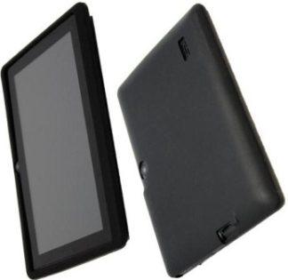 Geeko Black Velocity Junior Tablet Rubber Cover