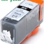 InkPower Generic Canon Ink PGI-520BK Black Inkjet Cartridge