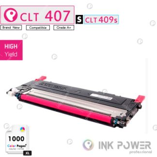 Inkpower Toner for Samsung CLT K407S Magenta