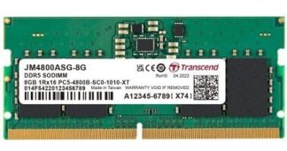 Transcend JetRam 8GB DDR5-4800MHz SO-Dimm