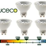 Luceco GU10 5W Warm White 5 Pack LED 370 Lumens