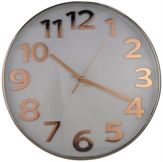 Casey Wall Clock Rose Gold