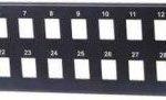 NetiX 32 Port Blank Patch Panel