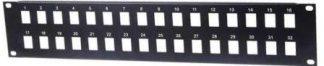 NetiX 32 Port Blank Patch Panel