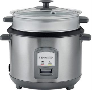 Kenwood Stainless Steel 1.8L Rice Cooker Retail Box 1 year