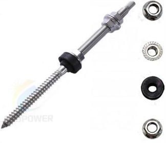 Solarix IBR Hanger Bolt Screw For D-RAIL 8mm