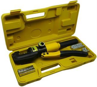 Solarix Manual Hydraulic Lug And Wire Crimper Tool