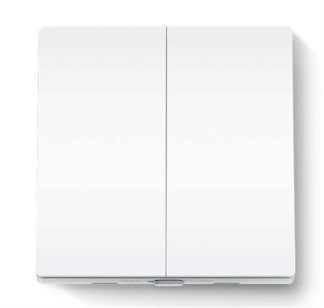 Smart Light Switch 2-Gang 1-Way.