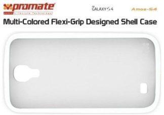 Promate White Amos Samsung Galaxy S4 Shell Case
