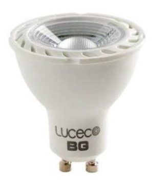 Luceco GU10 5W Warm White Dimmable LED Eco 210 Lumens