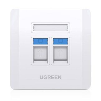 uGreen Dual Wall Socket internet LAN and Telephone