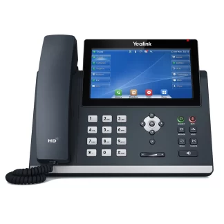 Yealink SIP-T48U Gigabit IP Phone with 7" Touch LCD Display and Dual USB Ports, excludes PSU