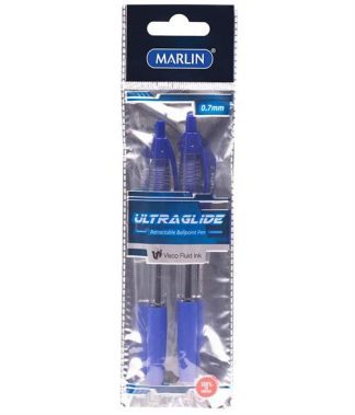 Marlin Arrowline Retractable Pens Blue