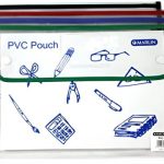 Marlin Clear PVC Book Bag Pouch