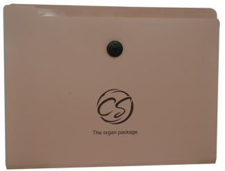 Brainware 8 Compartment Expanding File Organiser Pink