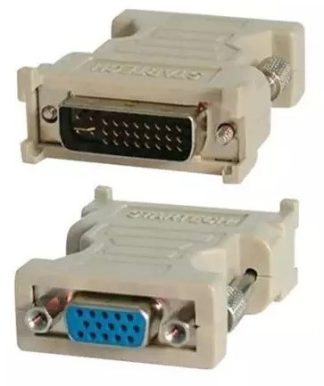 UNIQUE DVI MALE TO VGA FEMALE ADAPTOR