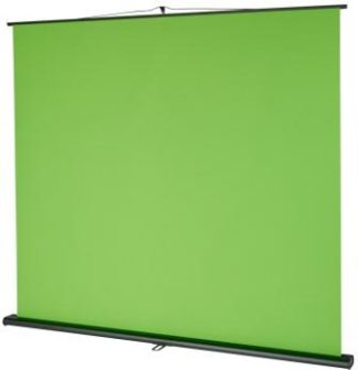 Esquire Pull Up Mobile Chroma Key Green Screen 150 X 200cm