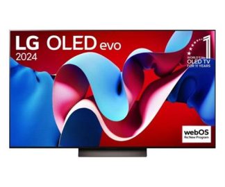LG 77 Inch LG OLED evo C4 Series webOS24 Smart TV with AI