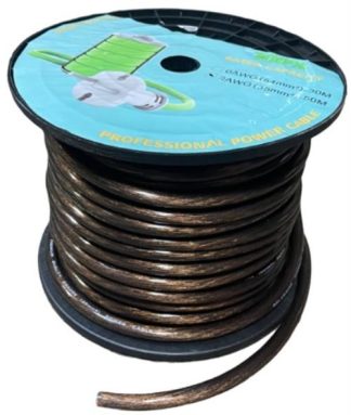Solarix 35mm Cable 50 Metre Roll Black