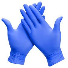 MEDTEX NITRILE EXAM 100 X GLOVES LARGE