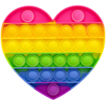 Sceedo Pop It Bubble Heart Fidget