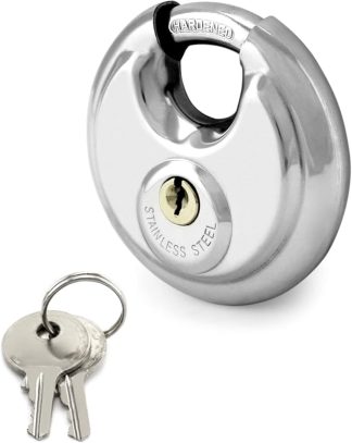 Noble 60mm Stainless Steel Disc Padlock