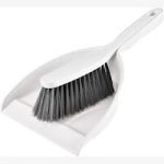 Casey Handheld Dust Pan And Brush Set White