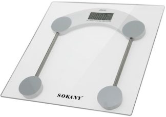 Sokany 180KG Bathroom Digital Glass Scale