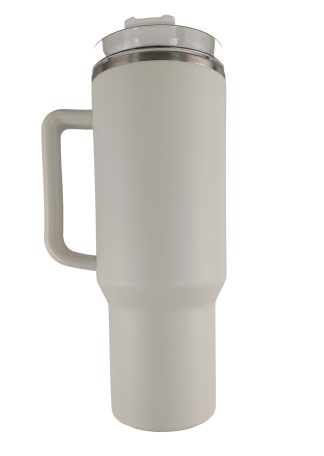 Casey Copo Termico Stainless Steel White 500ml Mug With Lid