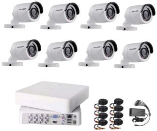 Hikvision 8 Channel 720p DIY Complete Surveillance Kit