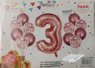 Envo One Homepage #3 28 Casey 13pc Rose Gold and White Balloon Set Nr 3