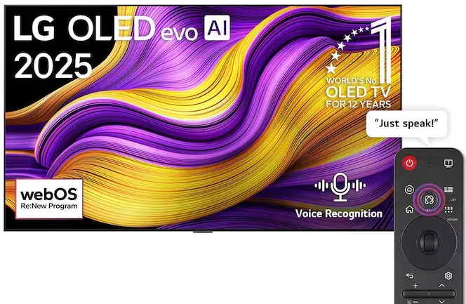 LG 65 inch LG OLED evo AI G5 4K 165Hz Smart TV 1 LG 65 inch LG OLED evo AI G5 4K 165Hz Smart TV