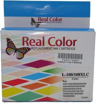 Topjet Real Color Lexmark Cyan Inkjet Cartridge