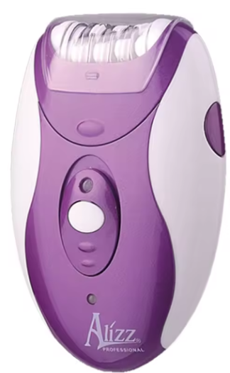 Alizz Professional Ladies Epilator - Purple & White